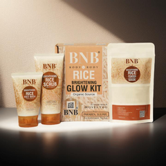 Bnb Whitening Rice Extract Bright & Glow Kit | Best Quality Glow Kit