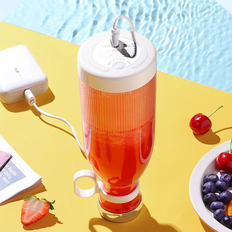 Mini Portable Blender Electric Fruit Juicer Mixer