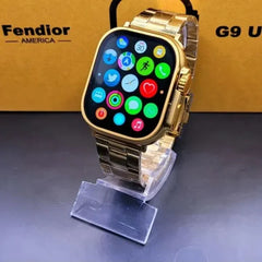 G9 Ultra Pro Smartwatch | Golden Edition | Bluetooth Calling