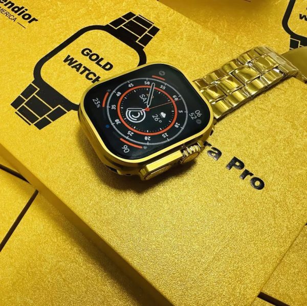 G9 Ultra Pro Smartwatch | Golden Edition | Bluetooth Calling