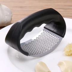 Stainless Steel Garlic Press Rocker, Versatile Garlic Crusher