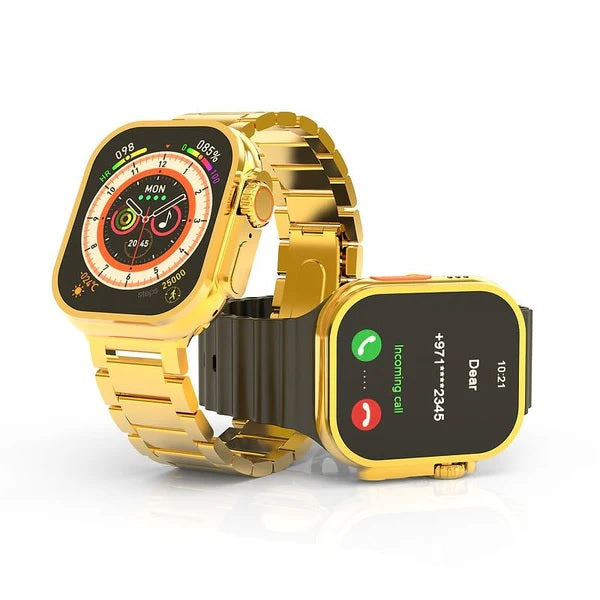 G9 Ultra Pro Smartwatch | Golden Edition | Bluetooth Calling