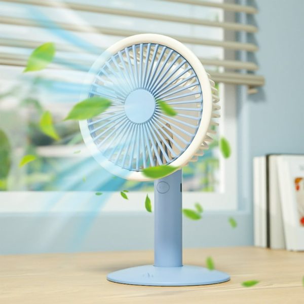 Automatic Wireless Usb Fan, 5 Speed Super Strong Wind For Home, Office, Table Fan