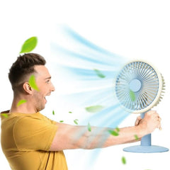 Automatic Wireless Usb Fan, 5 Speed Super Strong Wind For Home, Office, Table Fan